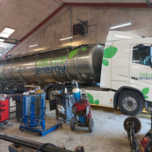 Reparation af lastbiler