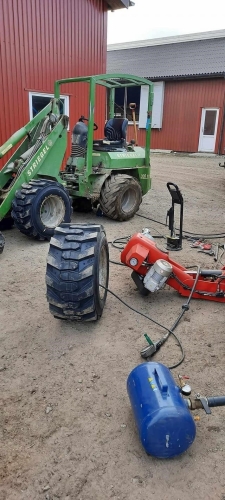 Dækskifte dækskifte lastbil service gummiged