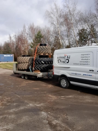 Dækskifte dækskift lastbil service udskiftning af dæk