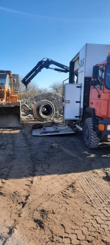 Dækskifte lastbil udskiftning af dæk