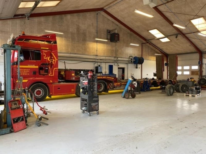 Reparation af lastbiler lastbil værksted