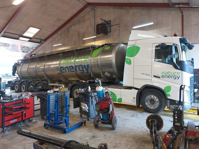 Reparation af lastbiler